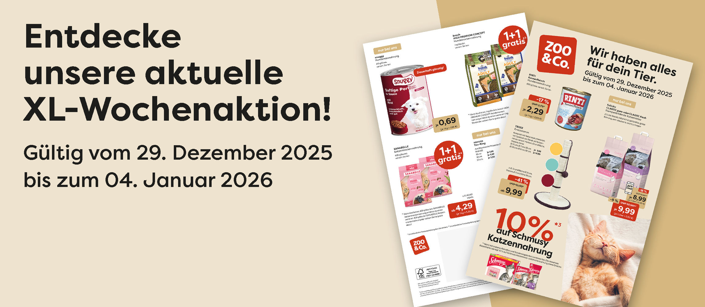 Entdecke unsere aktuelle Wochenaktion vom 29.12.2025-04.01.2026!